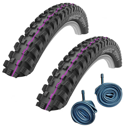 Schwalbe Magic Mary Super Gravity Ultra Soft TL-Easy 27.5 x 2.4 27.5 Inch Bike Tyre Folding