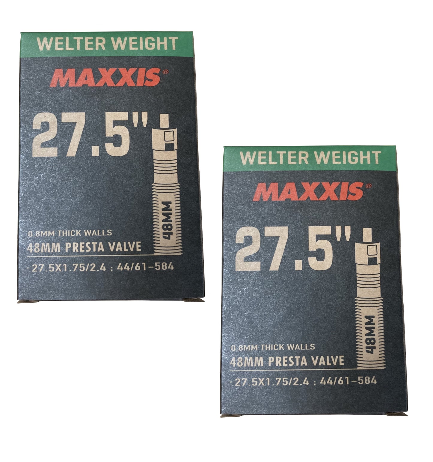 Maxxis Welterwight 27.5 x 1.75-2.40 27.5 Inch Presta Valve Bike Inner Tube 48mm