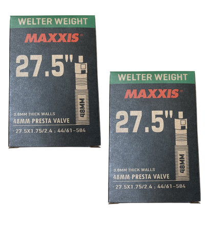 Maxxis Welterwight 27.5 x 1.75-2.40 27.5 Inch Presta Valve Bike Inner Tube 48mm