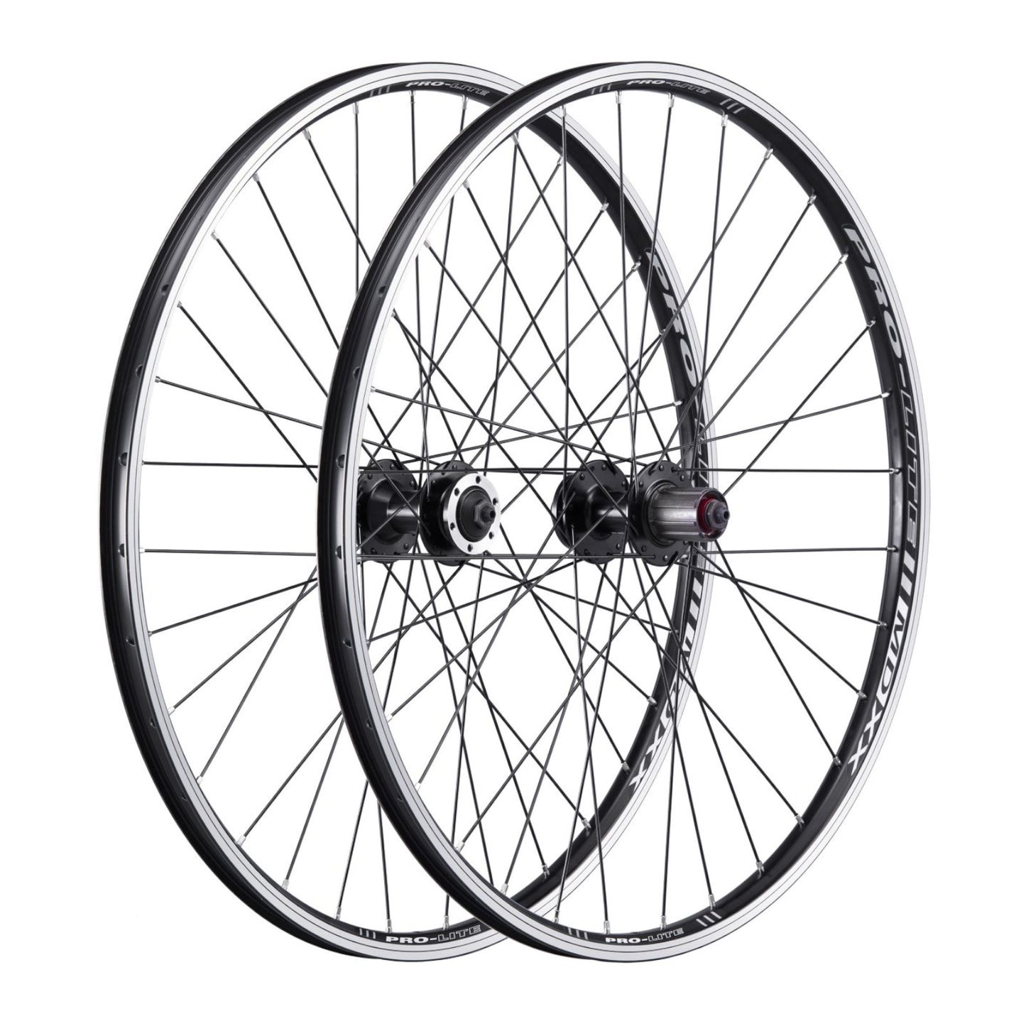 Pro-Lite Pro-Lite Prologue MD-20 Alloy Clincher XC Disc/Rim Brake 26 Inch Bike Wheel Set