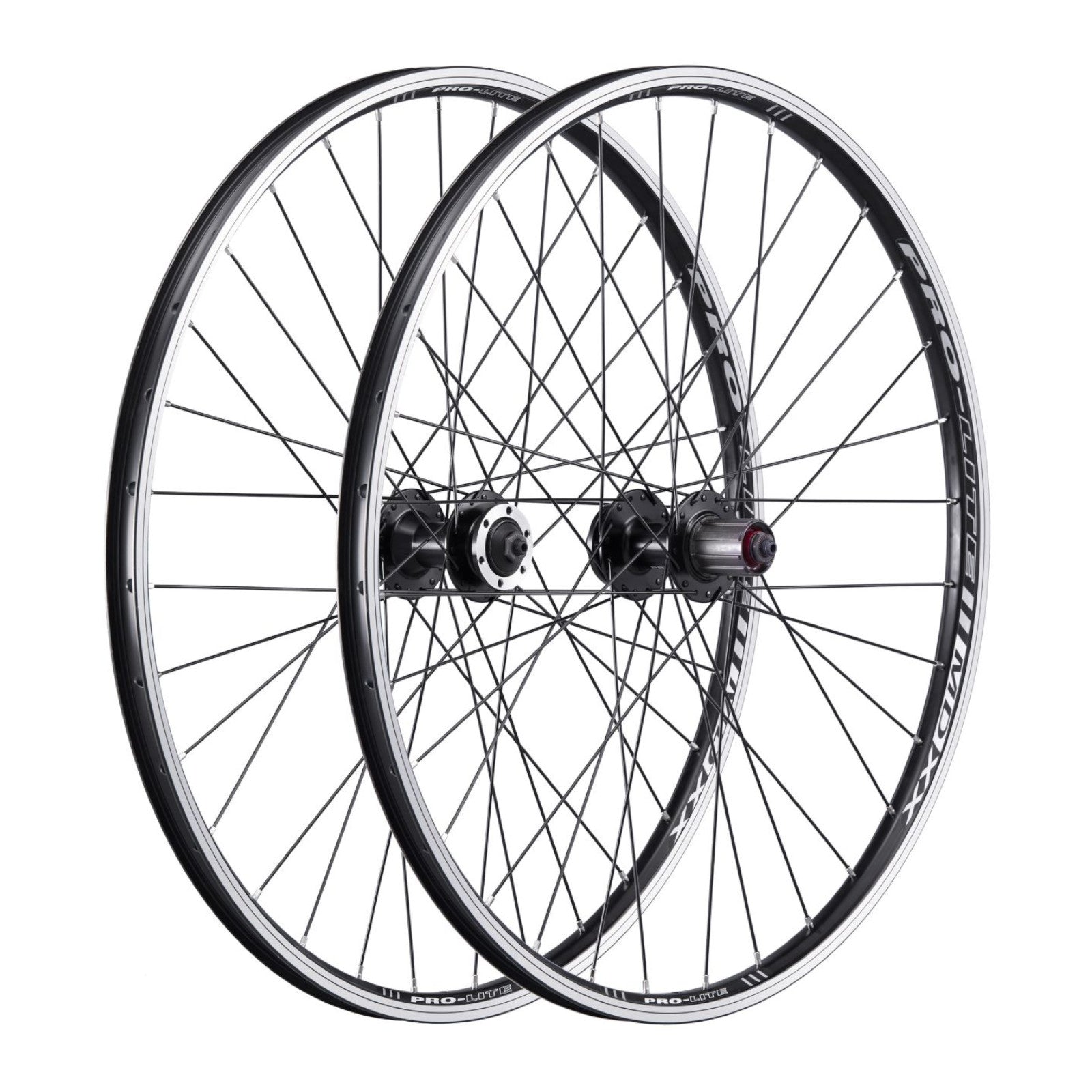 Pro-Lite Pro-Lite Prologue MD-20 Alloy Clincher XC Disc/Rim Brake 26 Inch Bike Wheel Set