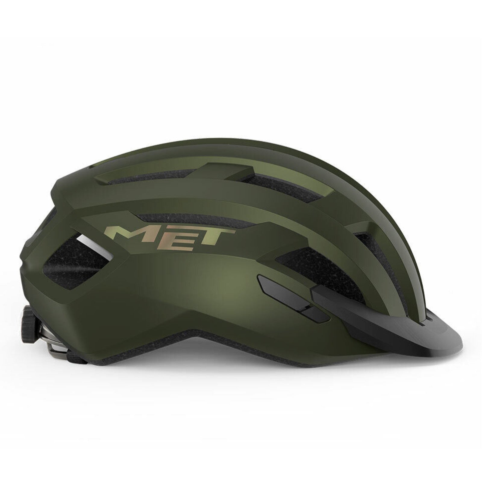 MET Allroad Green 52-56cm Cycling Helmet Alternate 1