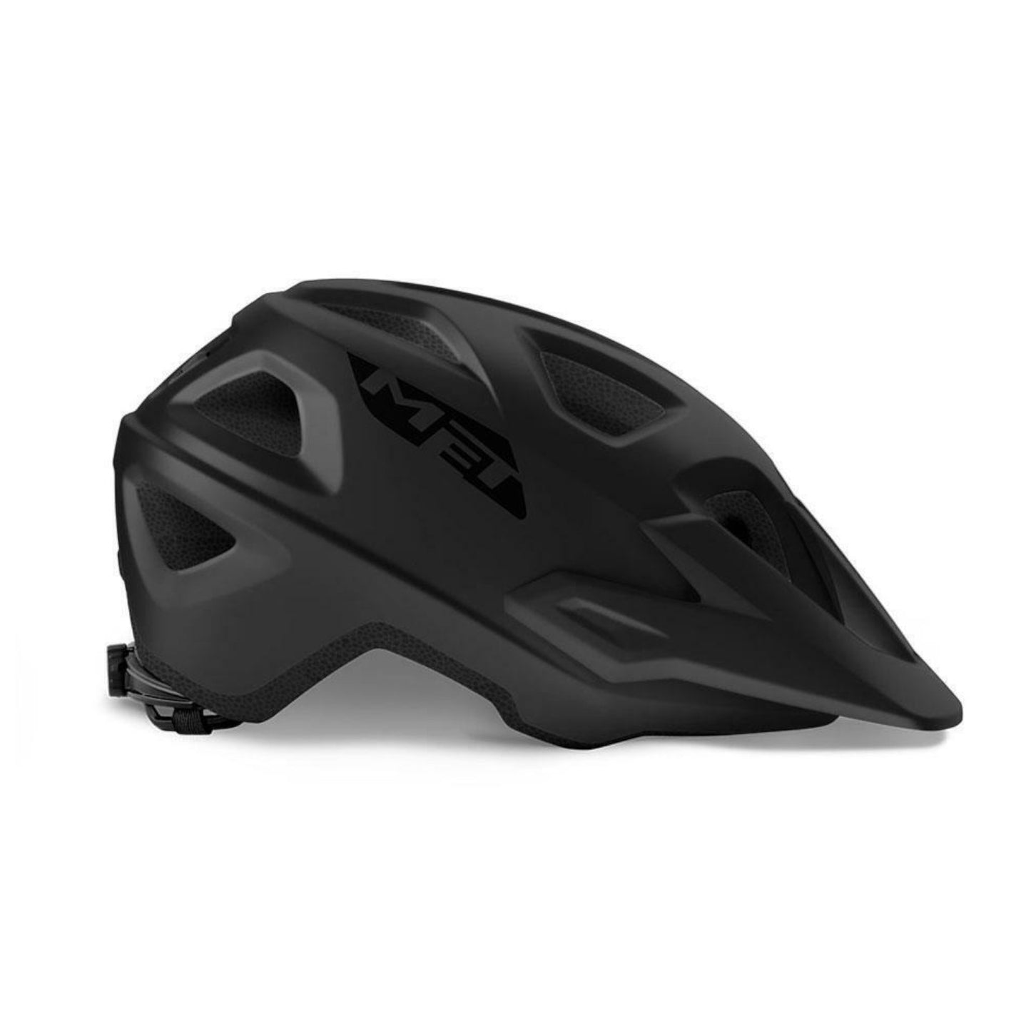 MET Echo Cycling Helmet Black Matte - Medium 52-57cm Alternate 1