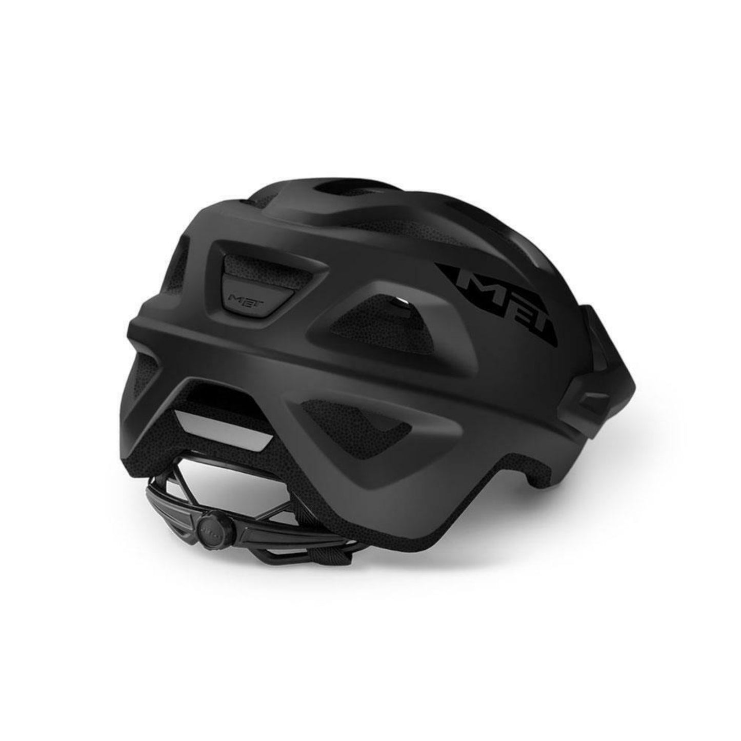 MET Echo Cycling Helmet Black Matte - Medium 52-57cm Alternate 3