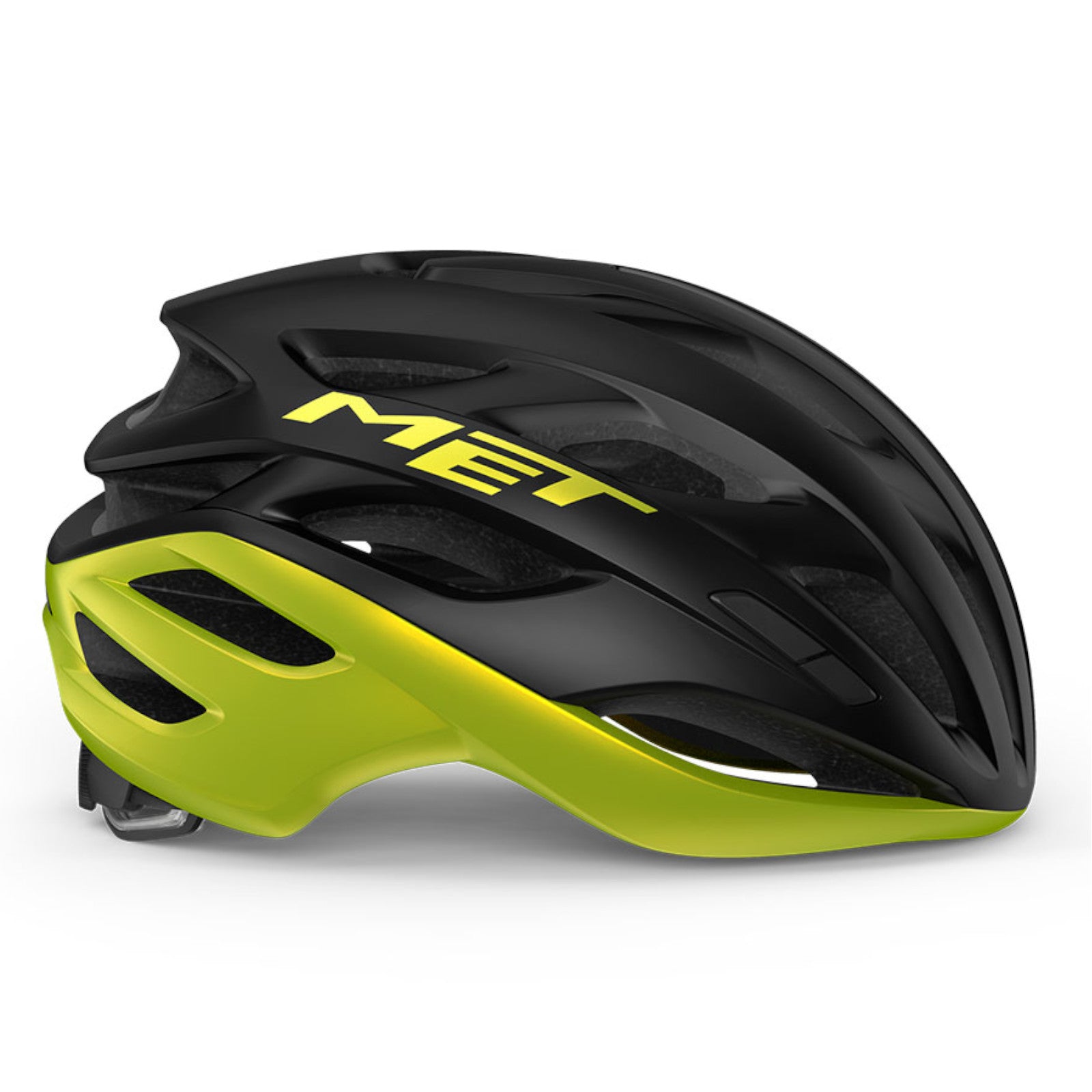 MET Estro MIPS Black/Lime 56-58cm Cycling Helmet Alternate 1