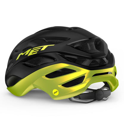 MET Estro MIPS Black/Lime 56-58cm Cycling Helmet Alternate 2