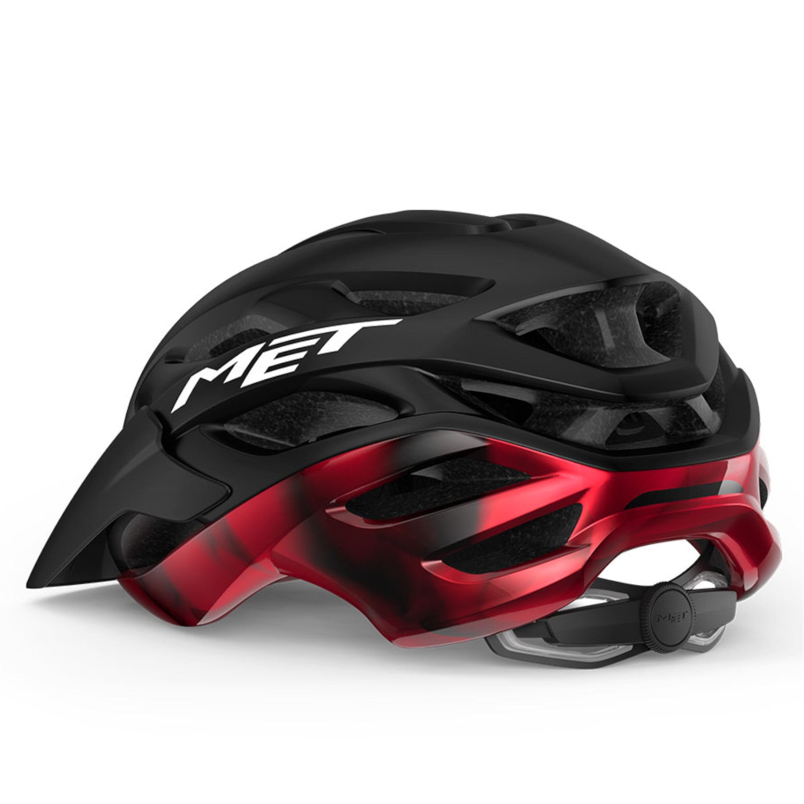 MET Veleno MIPS Cycling Helmet Black/Red 56-58cm Alternate 2