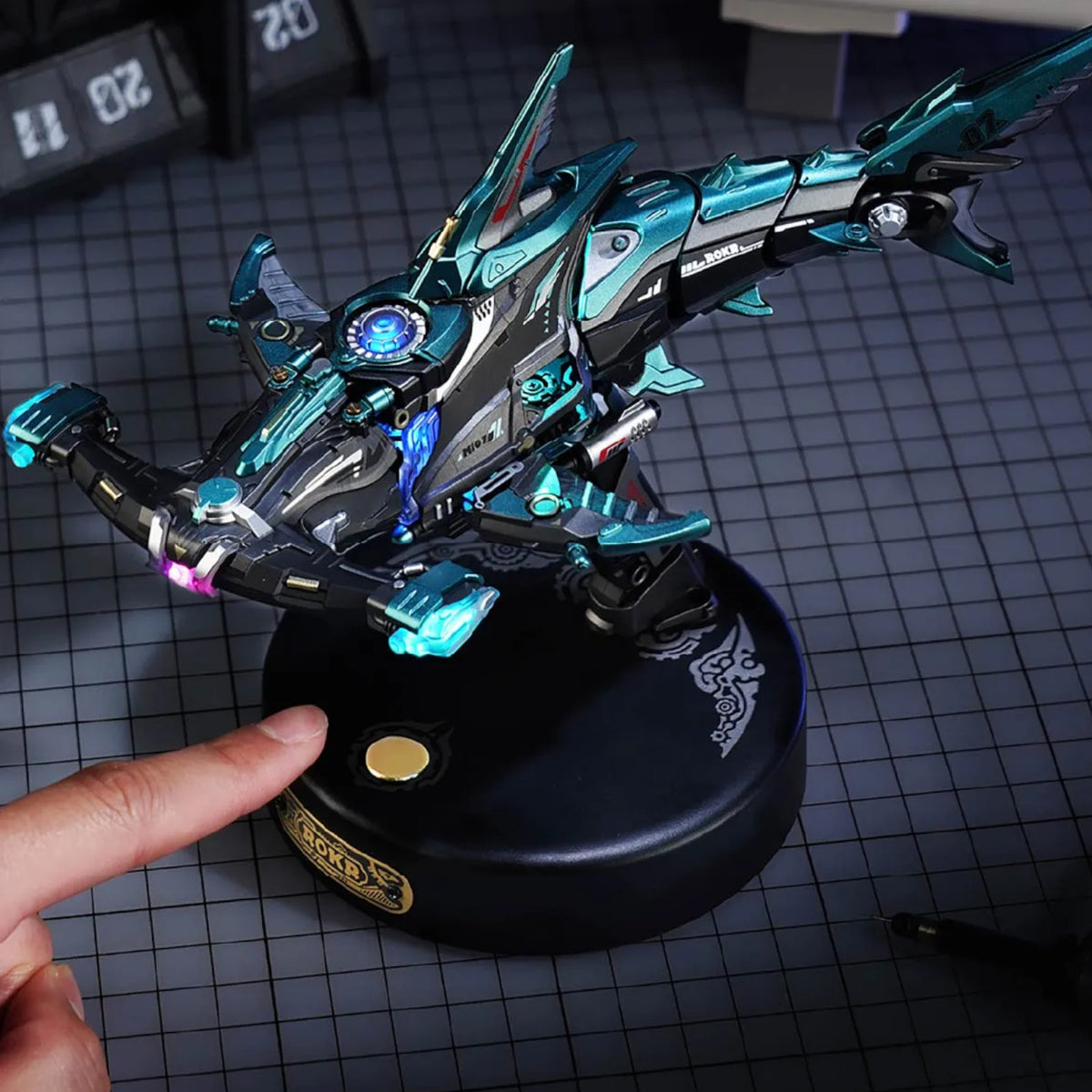 ROKR Hammerhead Shark DIY Model 3D Puzzle MI07 3D Puzzle Alternate 4