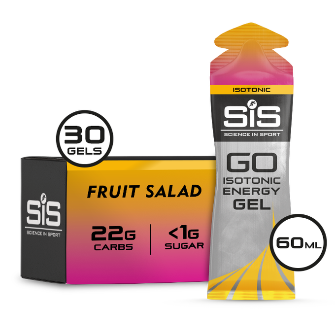 SIS GO Isotonic Energy Gel | Box of 30 x 60ml - Various Flavours
