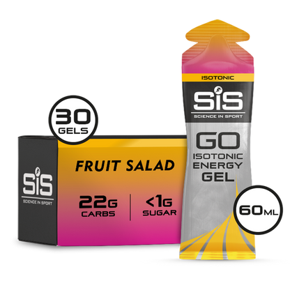 SIS GO Isotonic Energy Gel | Box of 30 x 60ml - Various Flavours