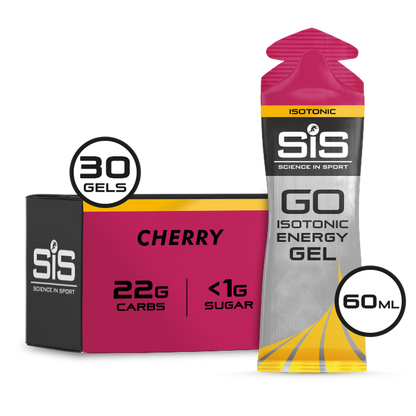 SIS GO Isotonic Energy Gel | Box of 30 x 60ml - Various Flavours