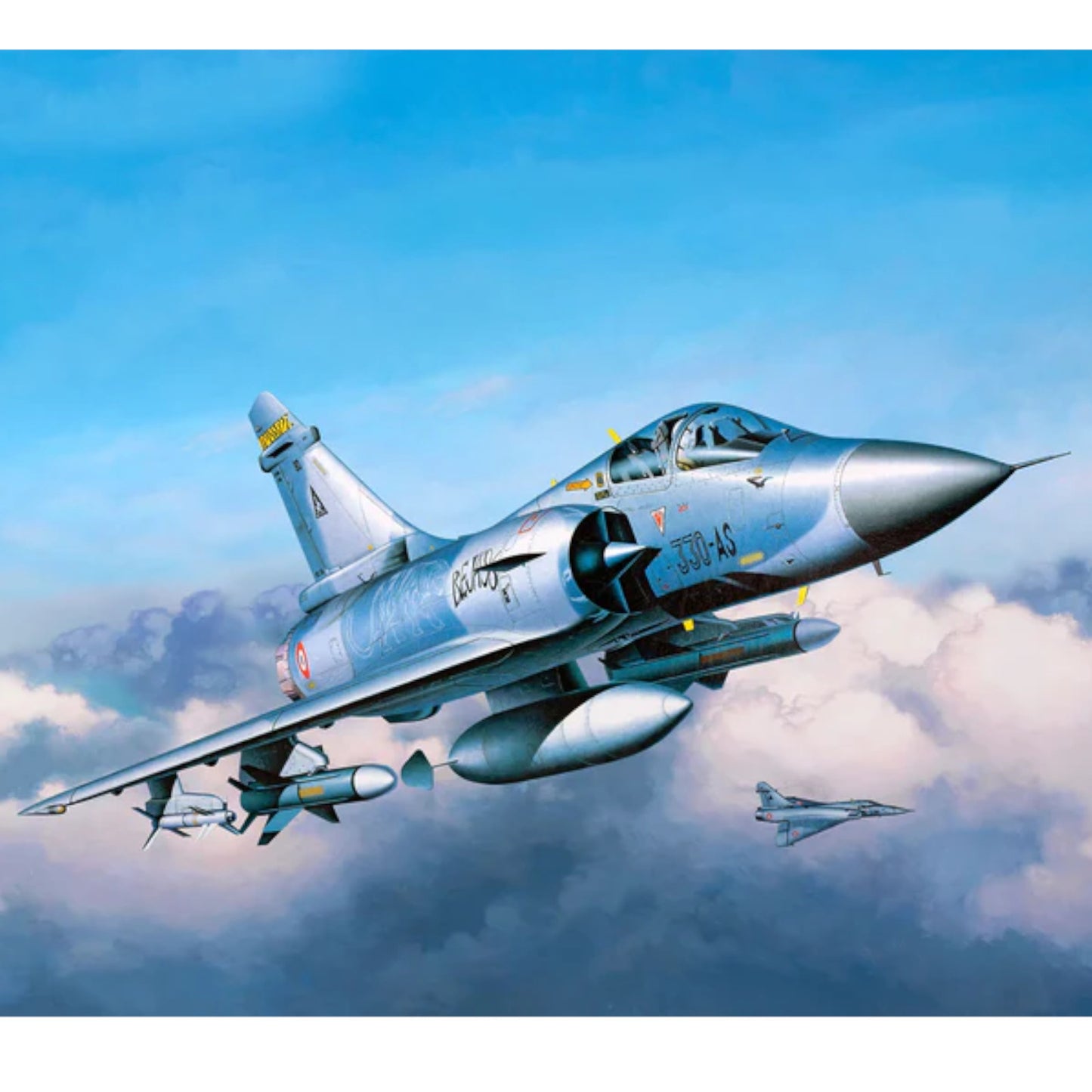 Revell Dassault Mirage 2000C Set Plane Model Kit 63813