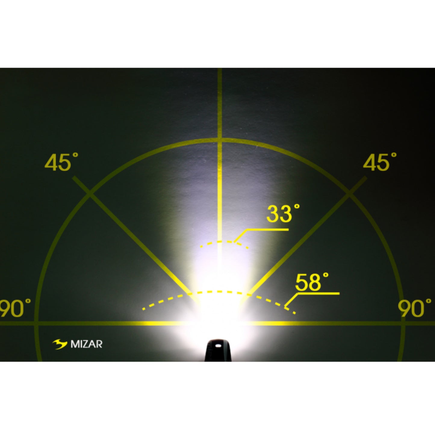 Moon Mizar 40 Lumen USB Plug-In Rechargeable Front Bike Light Alternate 1