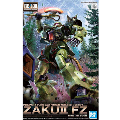 Bandai Spirits RE:100 Zaku II FZ 1:100 Figure Model Kit MK57791 Alternate 1