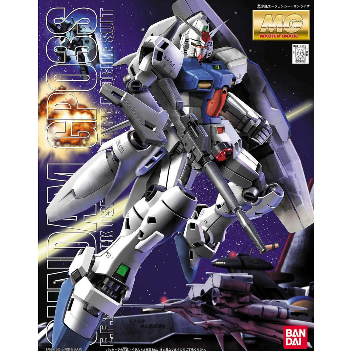 Bandai Spirits MG RX-78GP03S Gundam Stamen 1:100 Figure Model Kit MK63838 Alternate 1