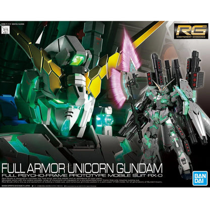Bandai Spirits RG Full Armour Unicorn Gundam 1:144 Figure Model Kit MK82817P Alternate 1