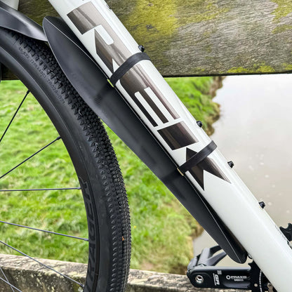 Mucky Nutz Gut Fender Black Clip On Front Bike Mudguard Alternate 1