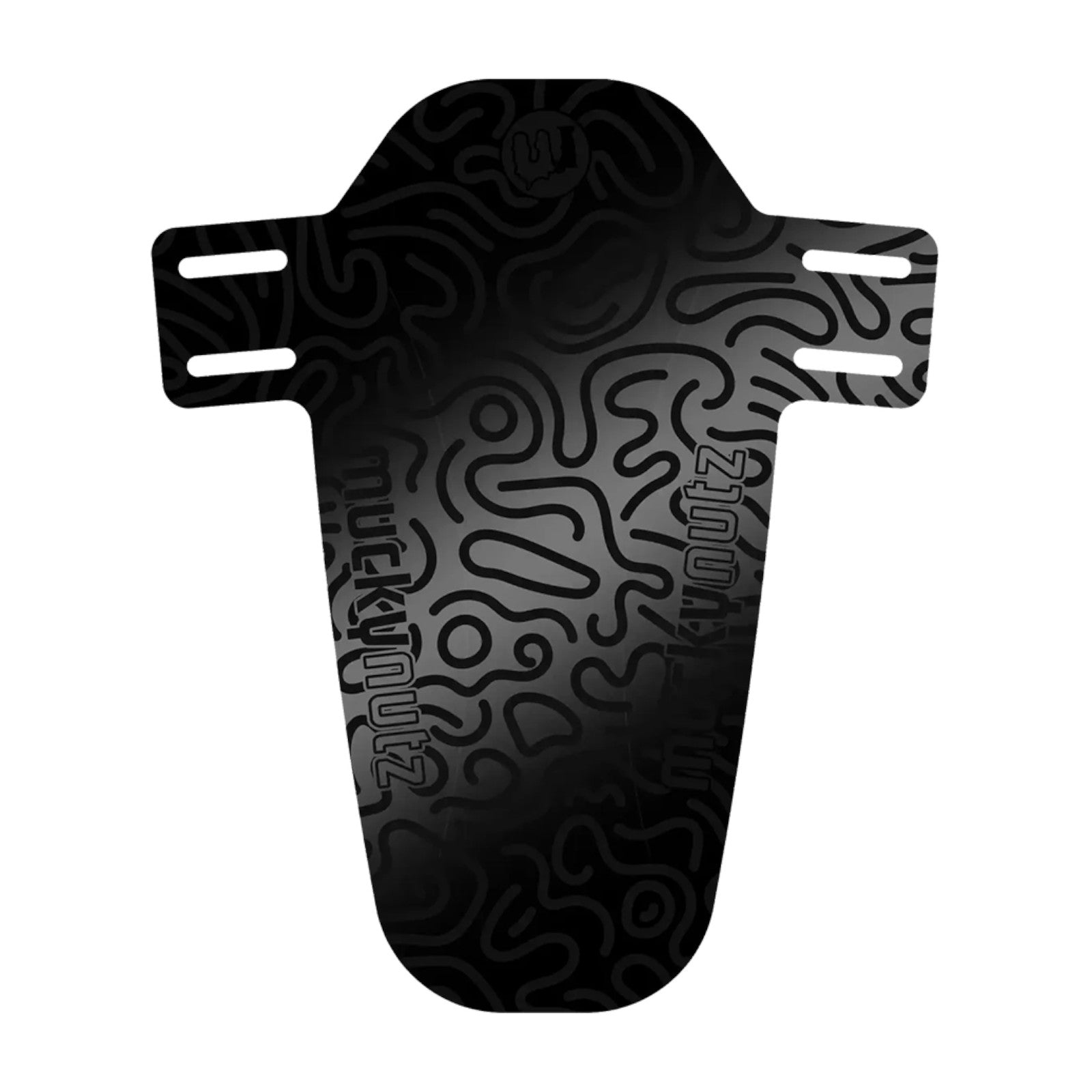 Mucky Nutz Junior Face Fender Doodle Black Clip On Kid's Front Bike Mudguard