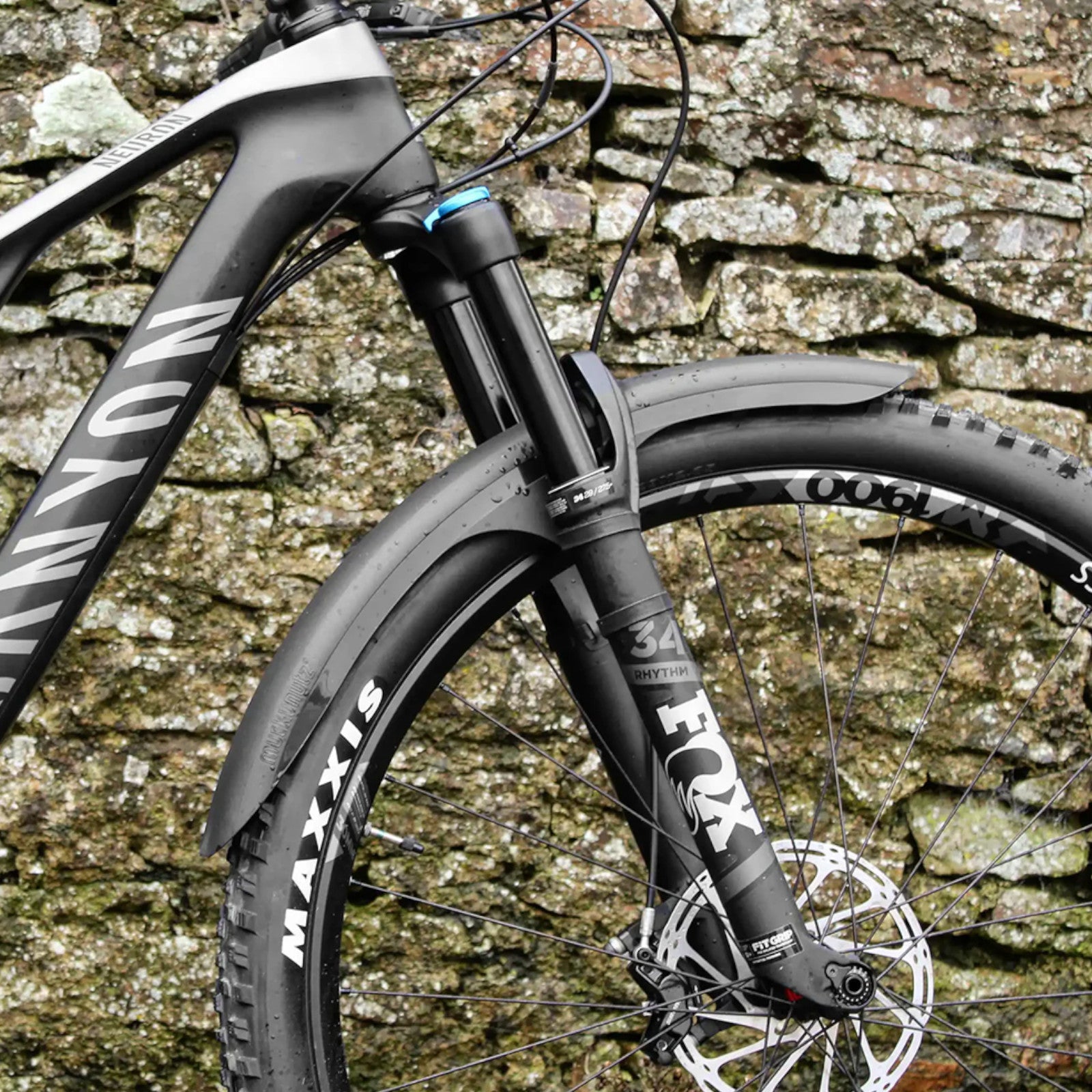 Mucky Nutz MugGuard Long Clip On Front Bike Mudguard Alternate 3