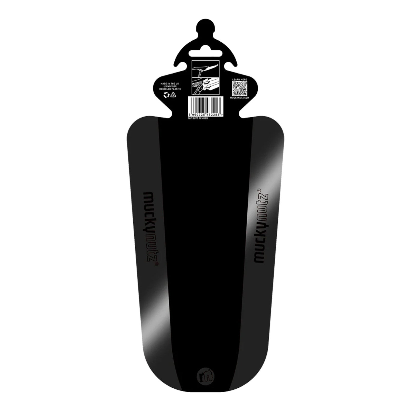 Mucky Nutz Fat Butt Fender Clip On Rear Bike Mudguard