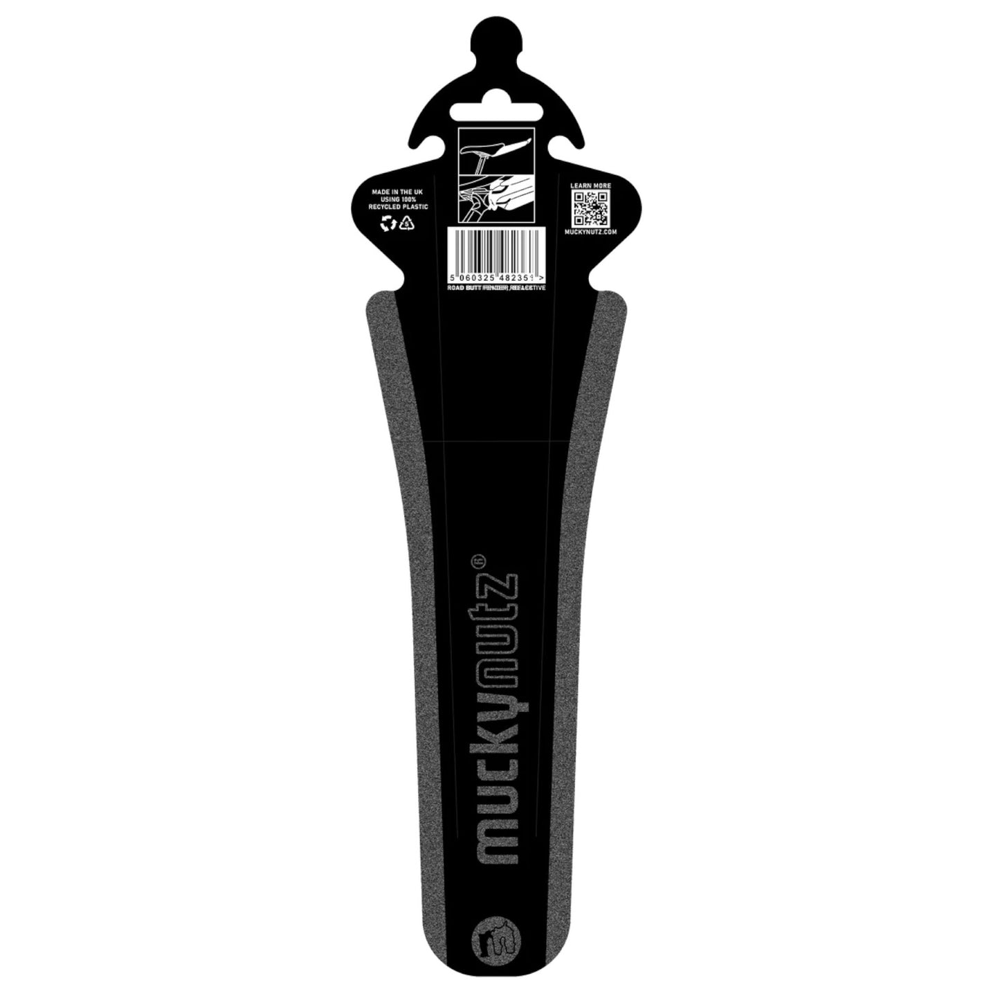 Mucky Nutz Mini Butt Fender Clip On Rear Bike Mudguard