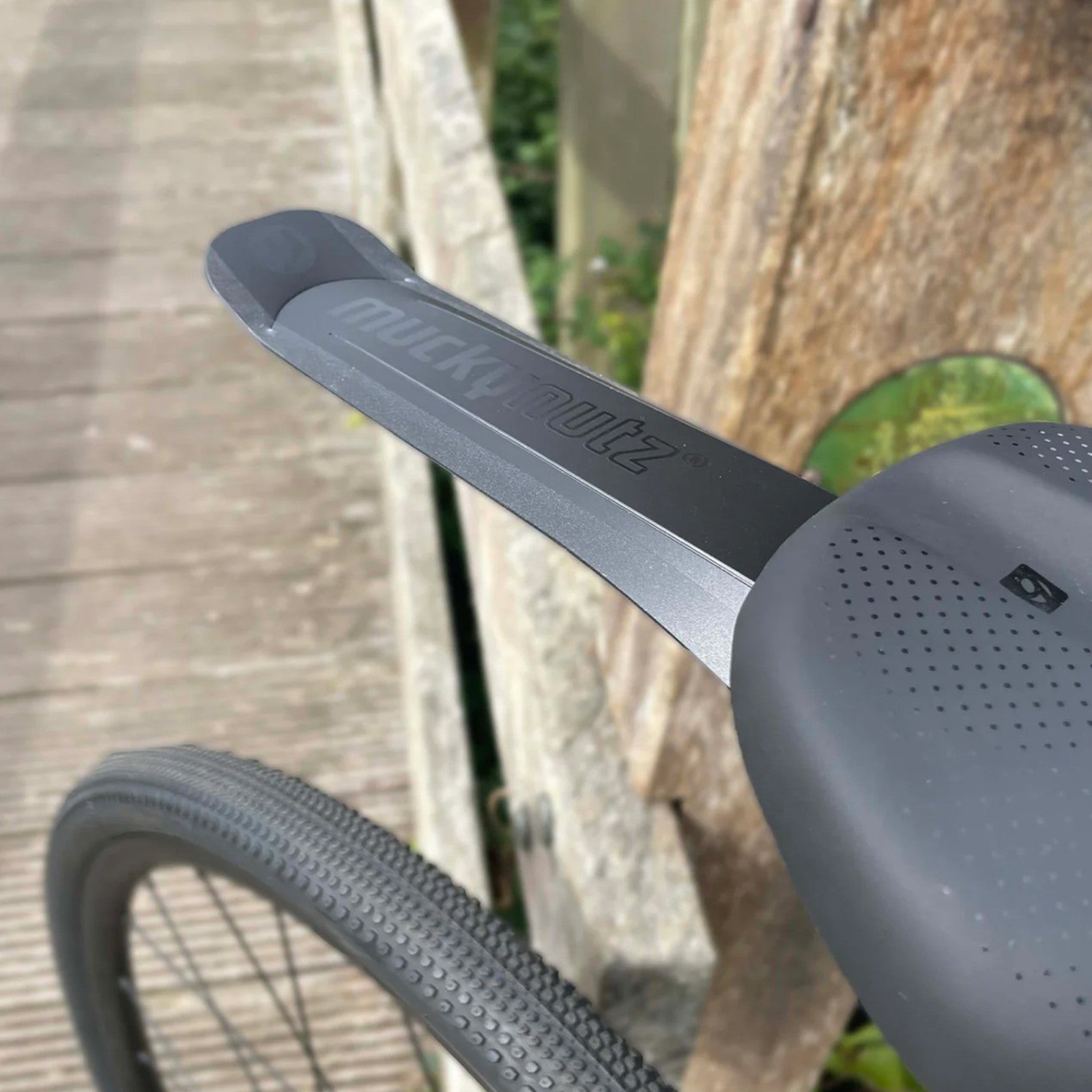 Mucky Nutz Mini Butt Fender Clip On Rear Bike Mudguard Alternate 2