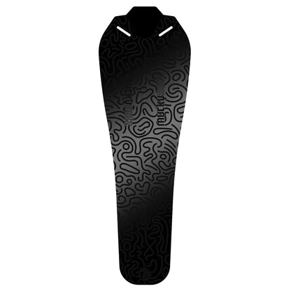 Mucky Nutz Junior Rear Fender Doodle Black Clip On Kid's Rear Bike Mudguard
