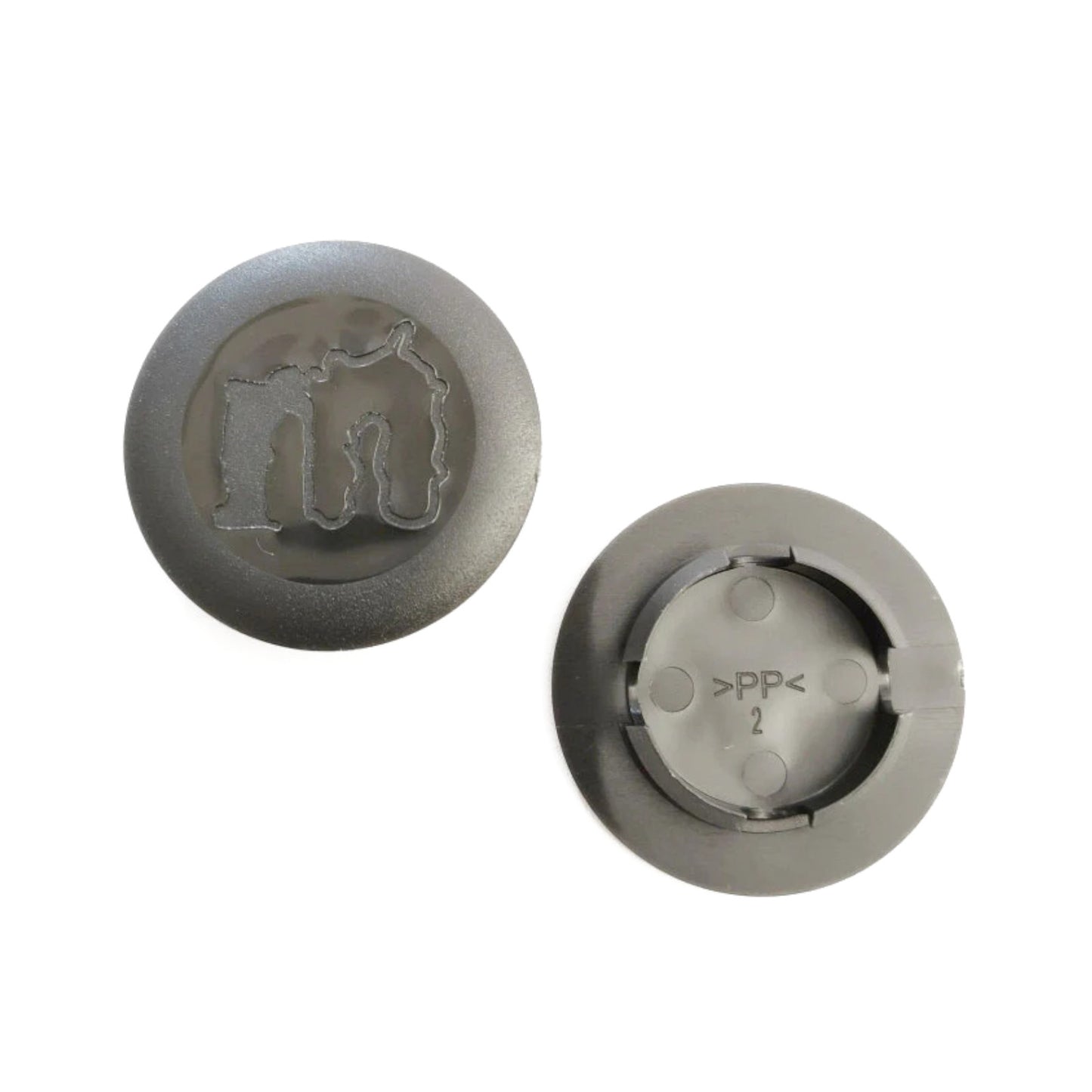 Mucky Nutz MugGuard Rear Locking Caps Pair Bike Mudguard Spare Part