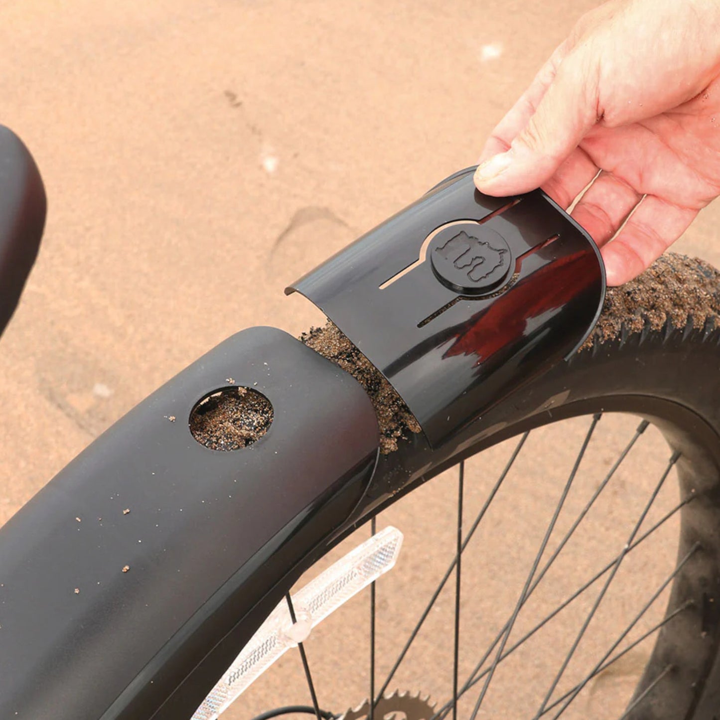 Mucky Nutz MugGuard Short Insert Bike Mudguard Spare Part Alternate 1