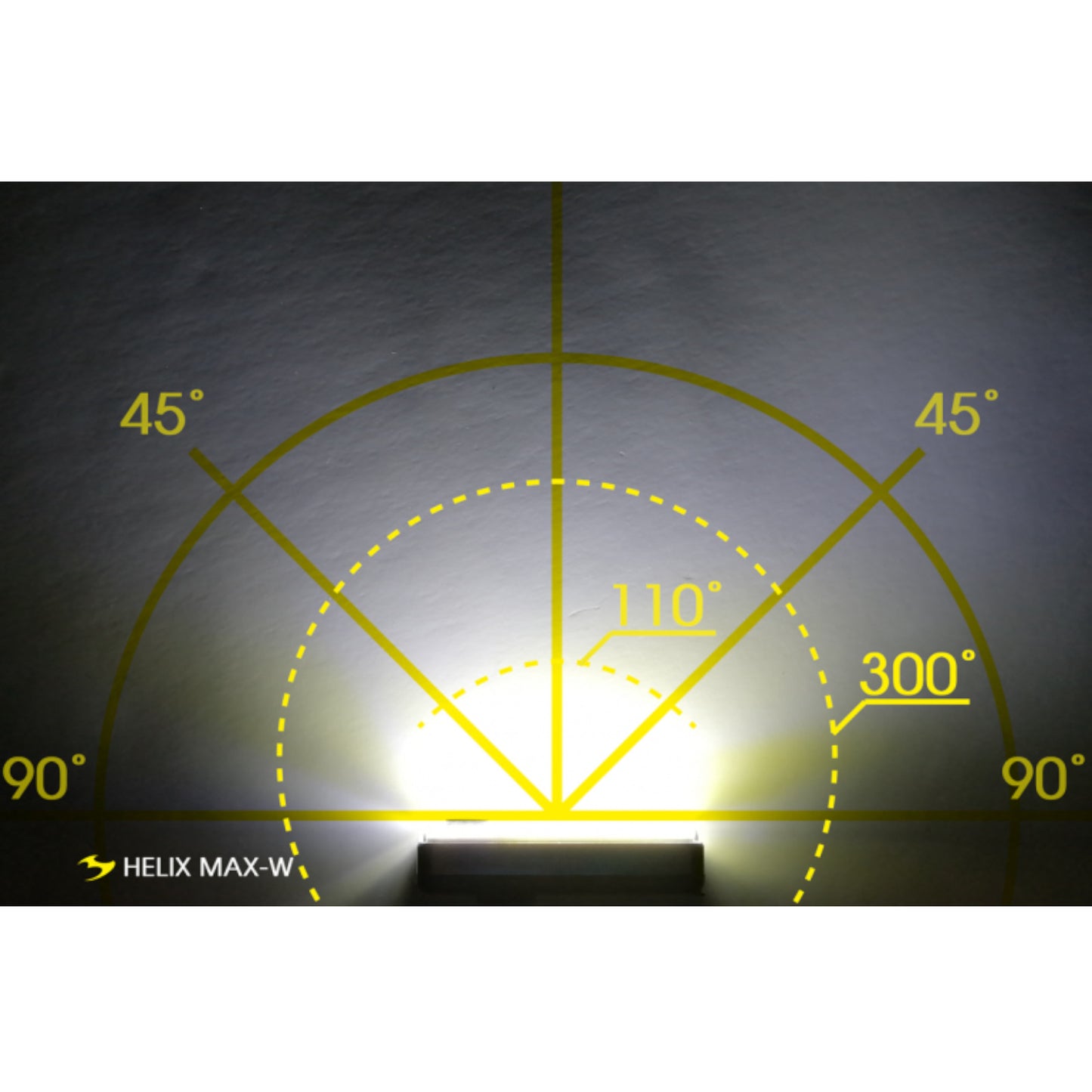 Moon Helix Max-W 350 Lumen Rechargeable Front Bike Light Alternate 1