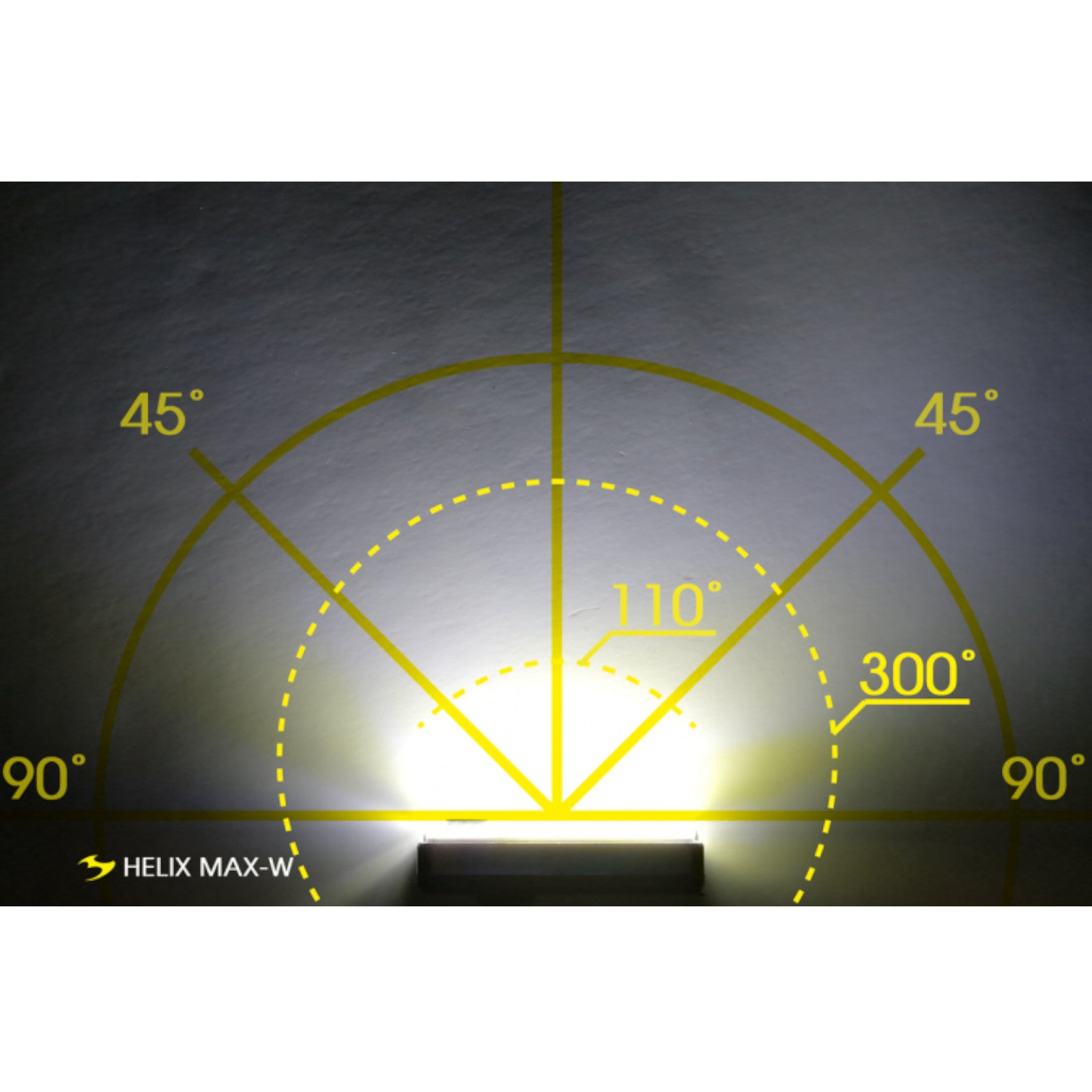 Moon Helix Max-W 350 Lumen Rechargeable Front Bike Light Alternate 1