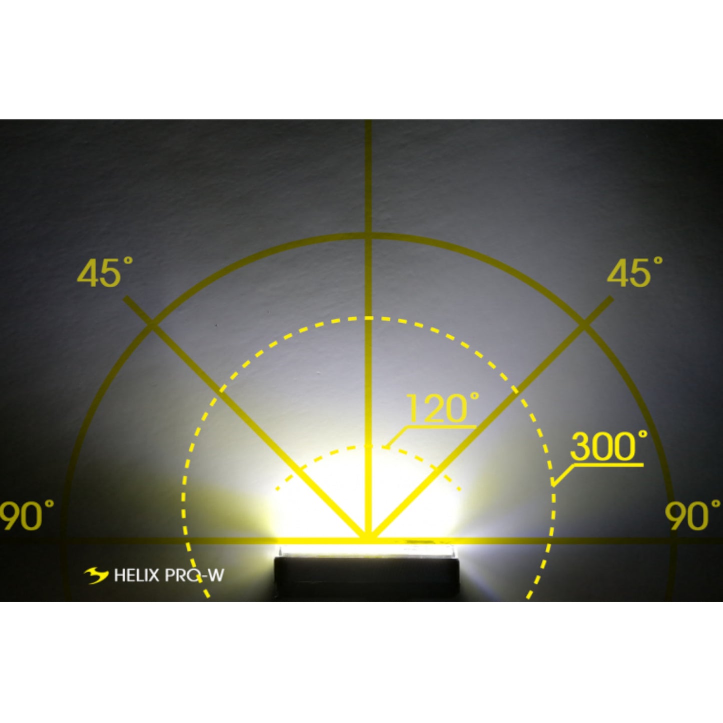 Moon Helix Pro-W 250 Lumen Rechargeable Front Bike Light Alternate 1