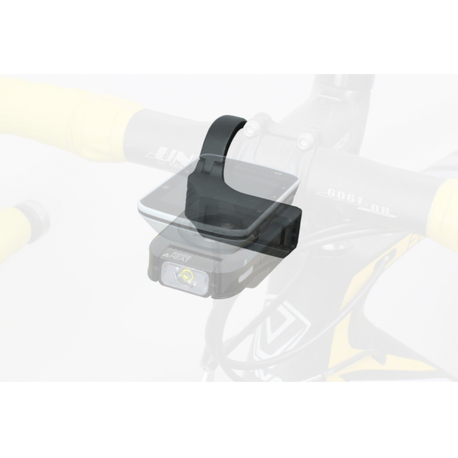 Moon MX-HM with Computer Mount Rechargeable Front Bike Light Alternate 2