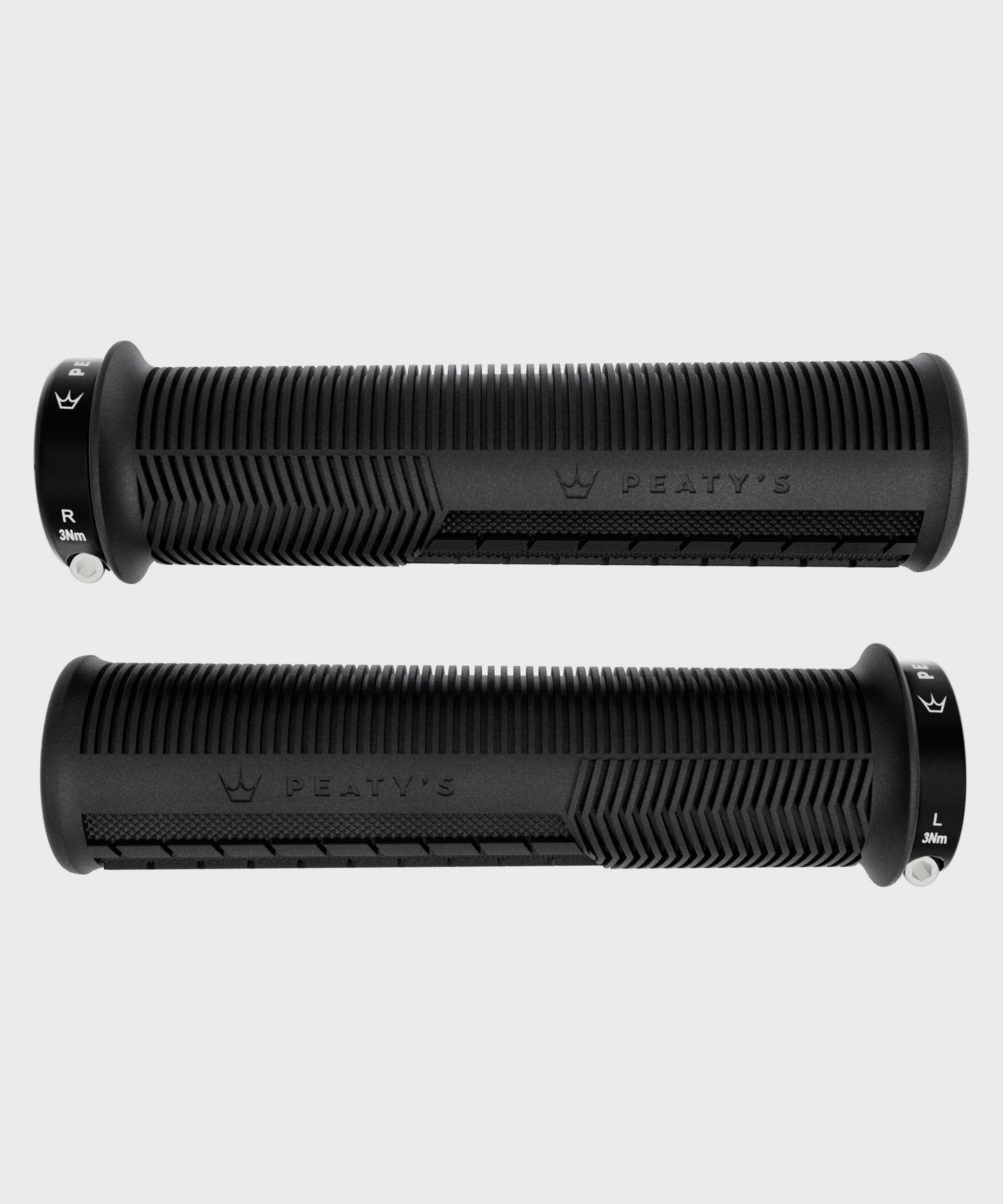 Peaty's Monarch Mushroom Bike Handlebar Grips Lock-On