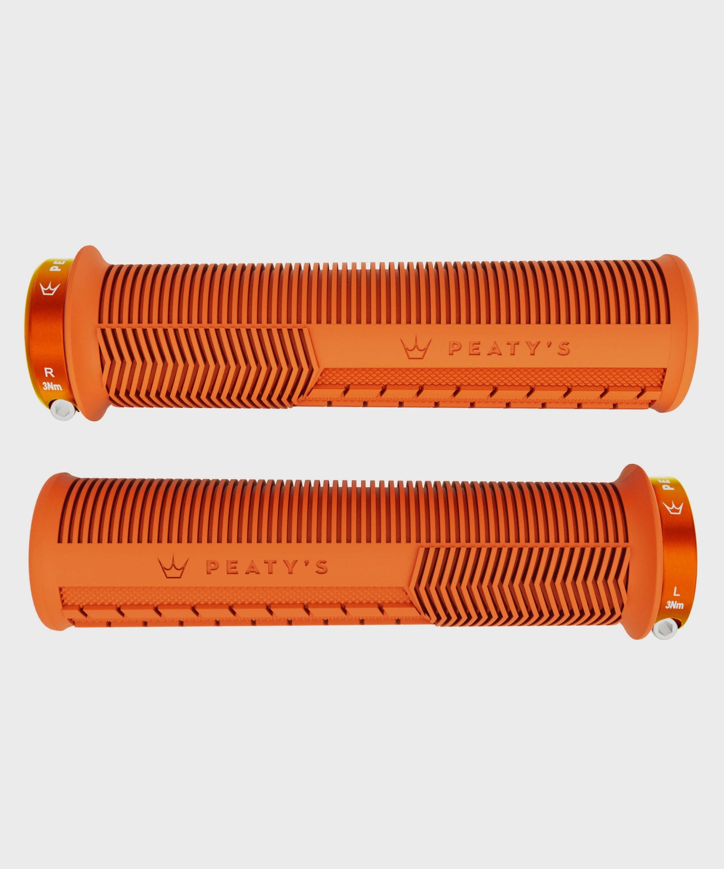 Peaty's Monarch Mushroom Bike Handlebar Grips Lock-On