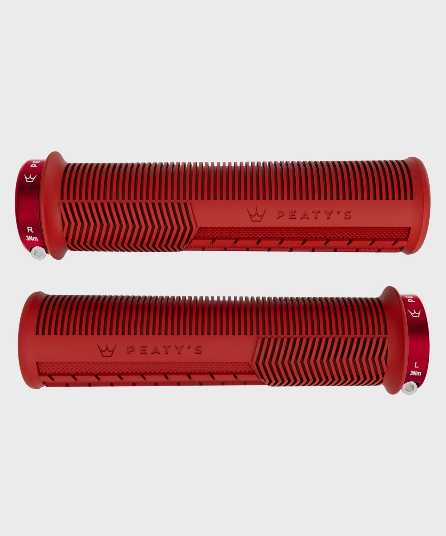 Peaty's Monarch Mushroom Bike Handlebar Grips Lock-On