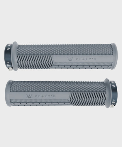 Peaty's Monarch Knurl Bike Handlebar Grips Lock-On