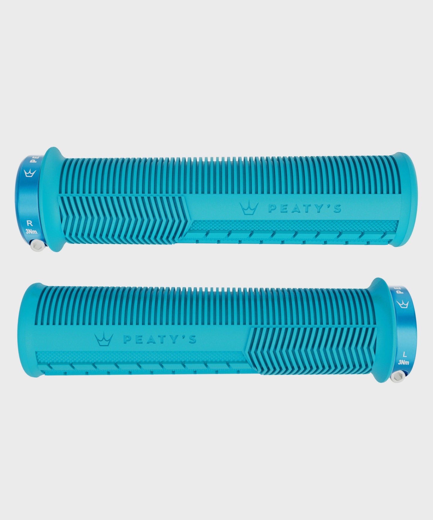 Peaty's Monarch Mushroom Bike Handlebar Grips Lock-On