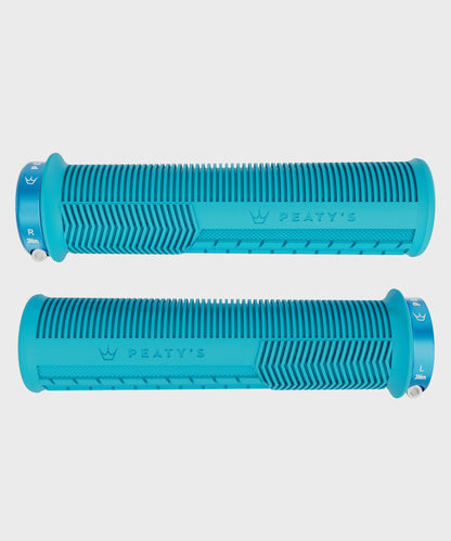Peaty's Monarch Mushroom Bike Handlebar Grips Lock-On