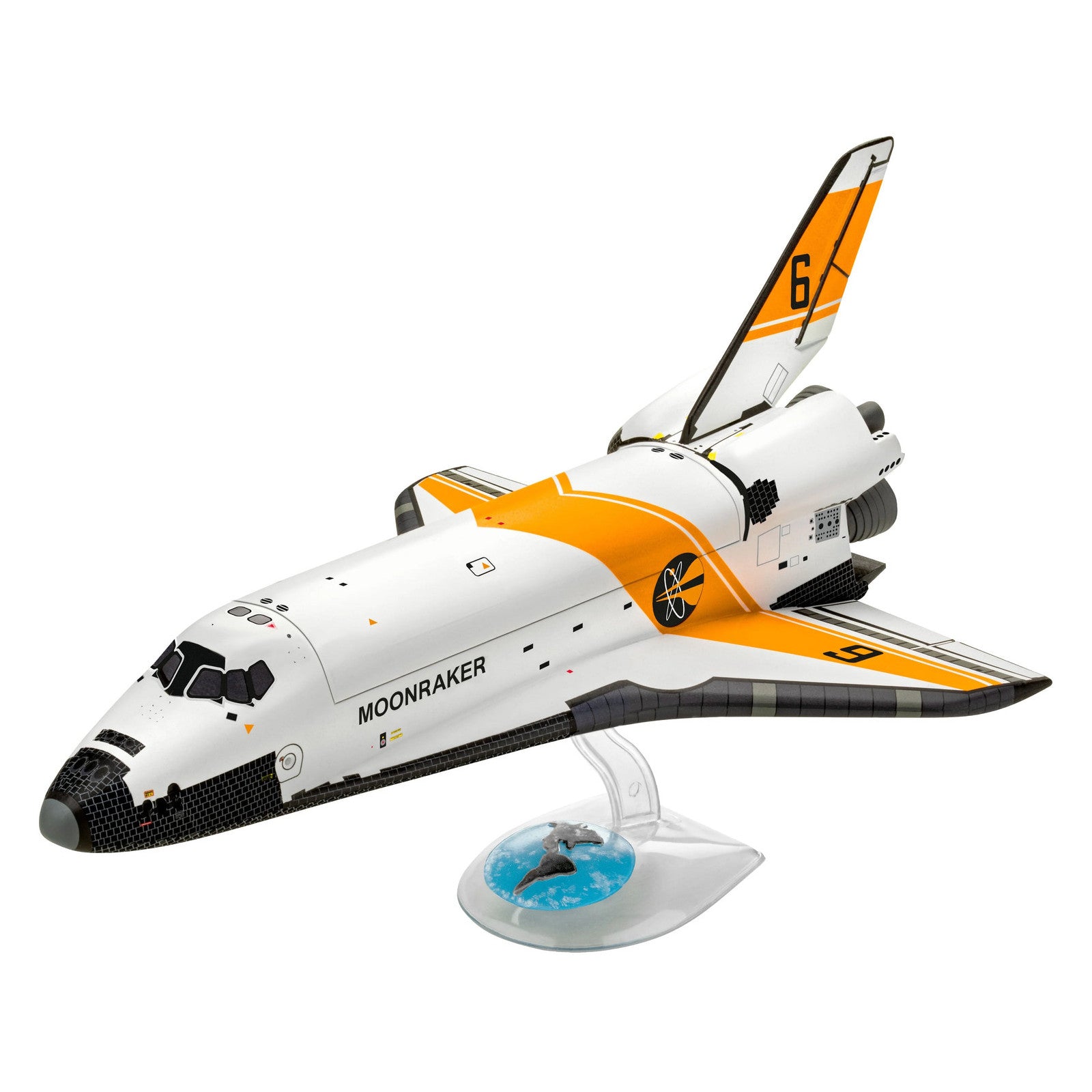 Revell 007 Moonraker Space Shuttle Spacecraft Model Kit Alternate 2