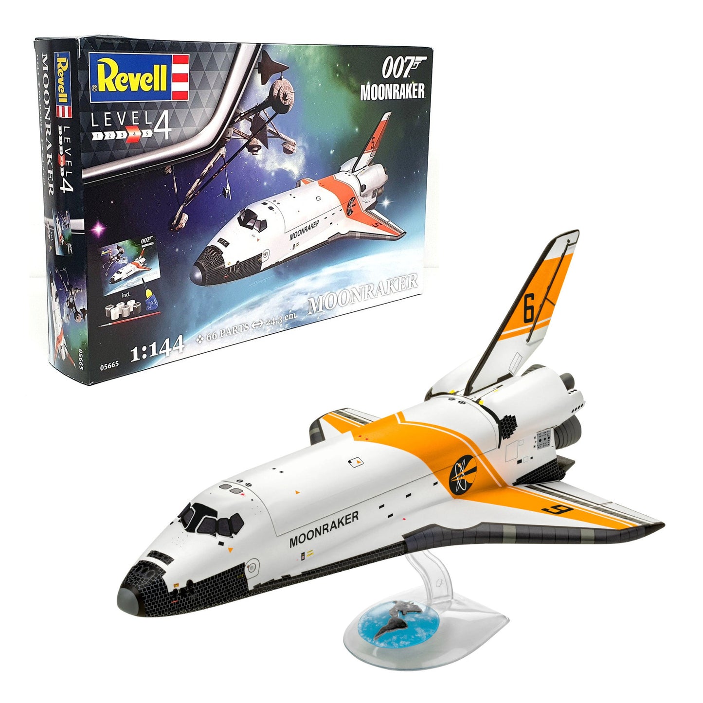 Revell 007 Moonraker Space Shuttle Spacecraft Model Kit