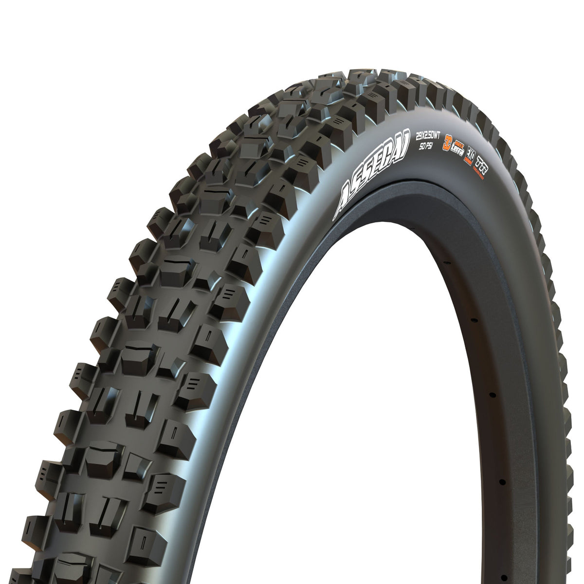 Maxxis Assegai 27.5 x 2.60 60 TPI Foldable Dual Compound EXO Tubeless 27.5 Inch Bike Tyre