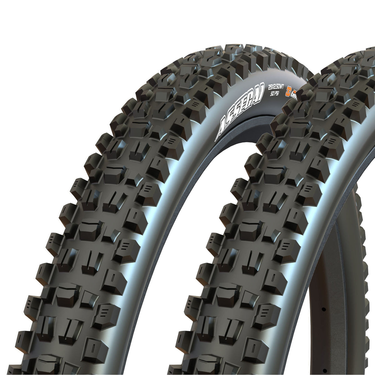 Maxxis Assegai 27.5 x 2.50WT 60 TPI Folding Dual Compound EXO Tubeless 27.5 Inch Bike Tyre
