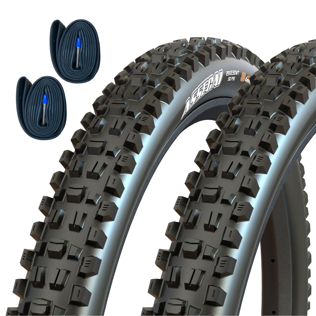Maxxis Assegai 27.5 x 2.60 60 TPI Foldable 3C MaxxTerra EXO Tubeless 27.5 Inch Bike Tyre