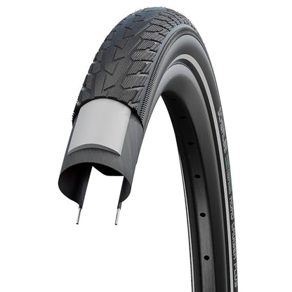 Schwalbe Motion Road Cruiser Plus 28 x 2.0 Green TwinSkin Wired 29er 28 Inch Bike Tyre Reflective Alternate 1