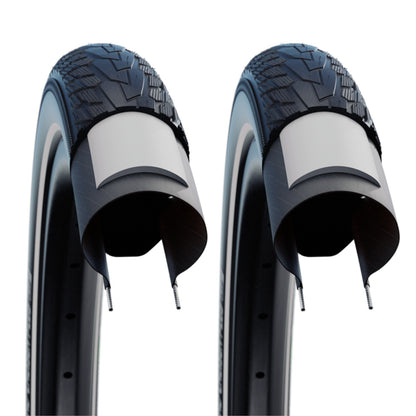 Schwalbe Motion Road Cruiser Plus 28 x 2.0 Green TwinSkin Wired 29er 28 Inch Bike Tyre Reflective