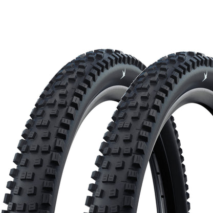 Schwalbe Nobby Nic 26 x 2.25 ADDIX Green Wired (Tube Type) 26 Inch Bike Tyre