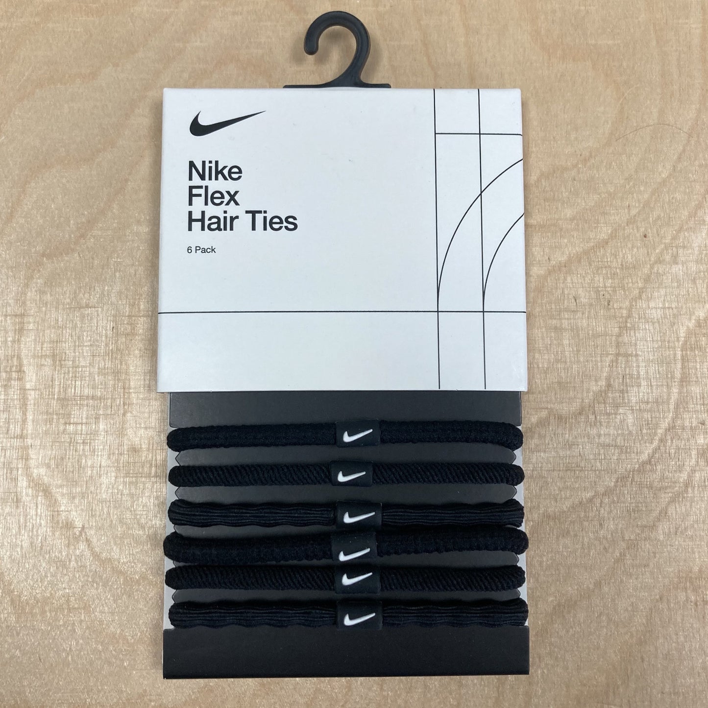Nike Flex Hair Ties Fitness Accessory 6 Pack Alternate 1
