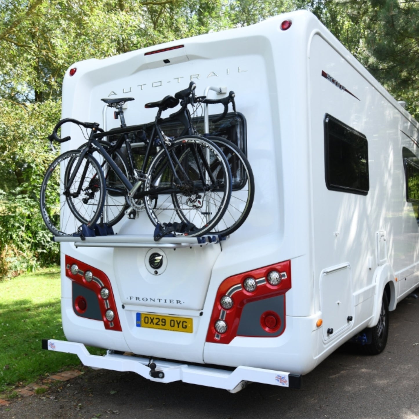 Oxford Aquatex Touring Premium 1-2 Bike Storage Cover Motorhome Alternate 1