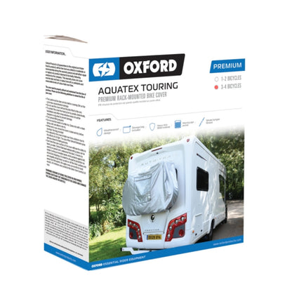 Oxford Aquatex Touring Premium 1-2 Bike Storage Cover Motorhome